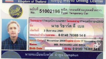 Ajokortin uusiminen Thaimaassa