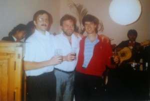 Kale, Markku Lehtinen ja Pablo Herrera Mexico Cityssa 1970 -luvun loppupuolella.