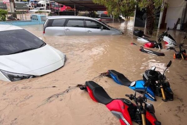 Sri Rachassa tulvi eilen